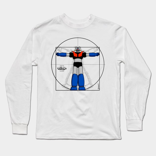 200 Vitru Mazinger Z Long Sleeve T-Shirt by Yexart